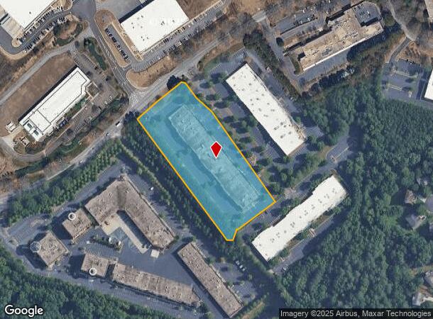 6455 Shiloh Rd, Alpharetta, GA Parcel Map