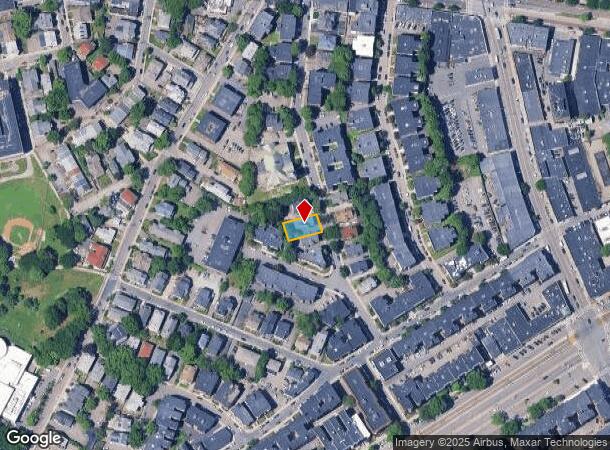 53 Quint Ave, Allston, MA Parcel Map