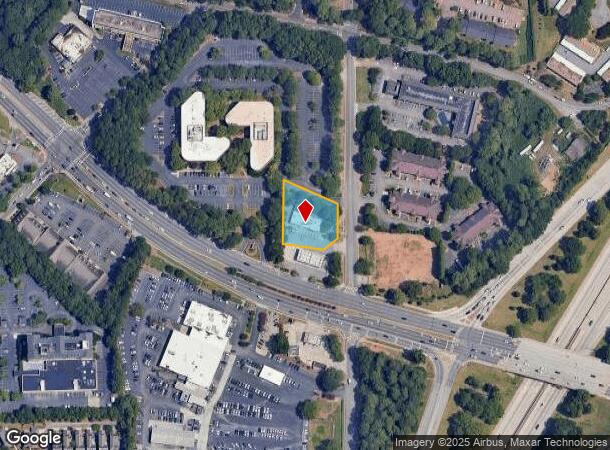  1105 Holcomb Bridge Rd, Roswell, GA Parcel Map
