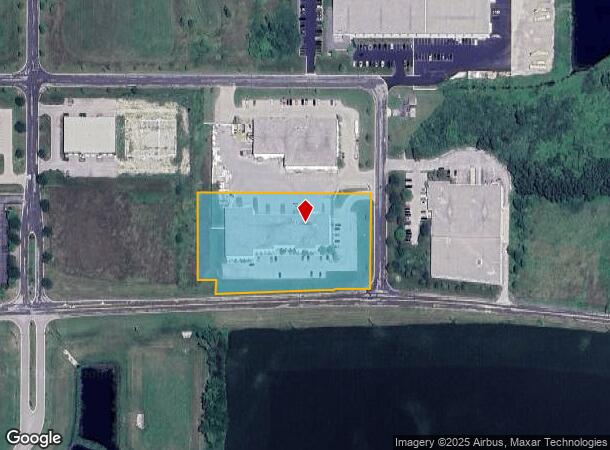 2485 Corporate Cir, East Troy, WI Parcel Map