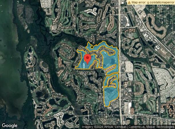  25551 Country Club Dr, Bonita Springs, FL Parcel Map