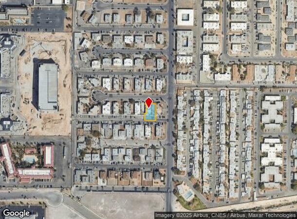  529 Calcaterra Cir, Las Vegas, NV Parcel Map