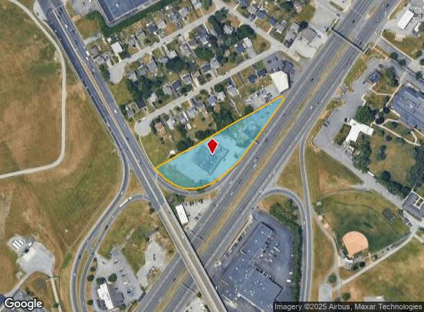 223 N Dupont Hwy, New Castle, DE Parcel Map
