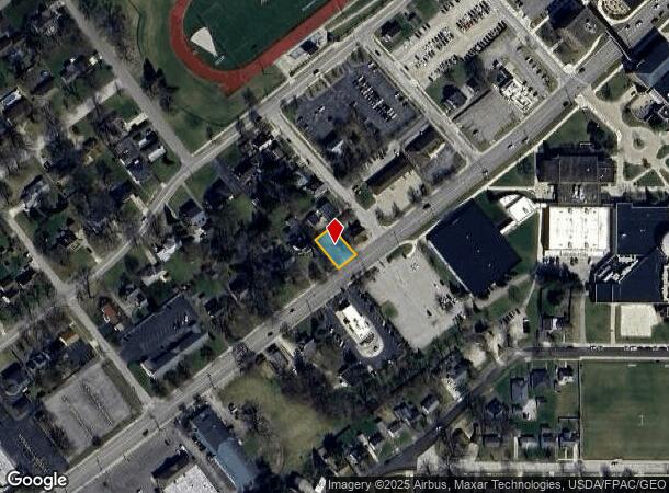  1016 Claremont Ave, Ashland, OH Parcel Map