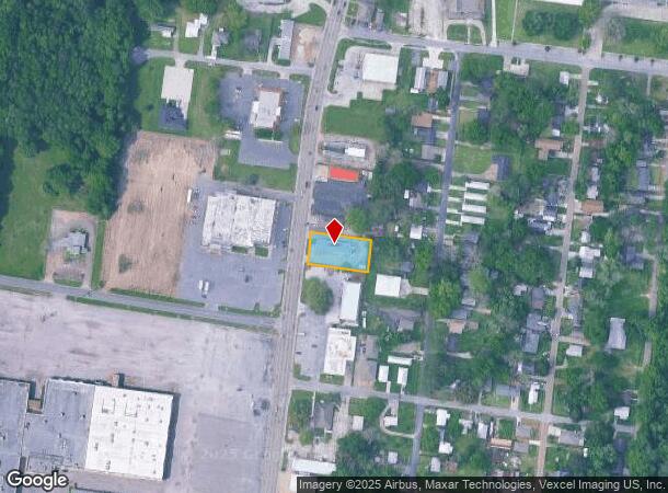  1914 Moss St, Lafayette, LA Parcel Map