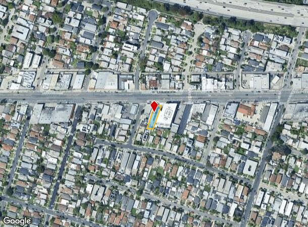 5614 W Adams Blvd, Los Angeles, CA Parcel Map