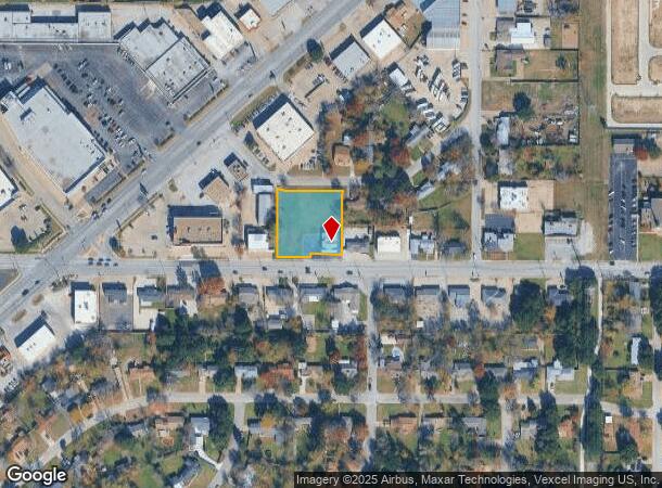 7255 Glenview Dr, Richland Hills, TX Parcel Map