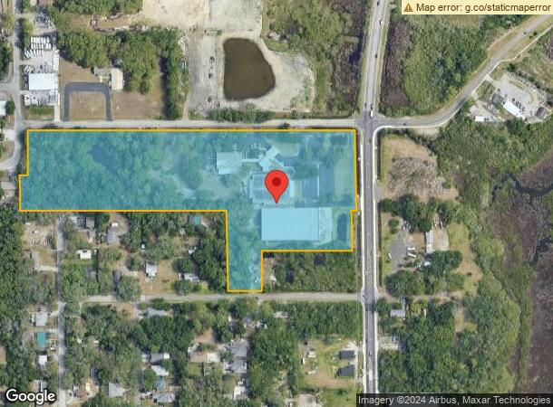  1277 N Pinellas Ave, Tarpon Springs, FL Parcel Map