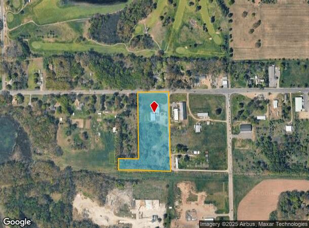 43317 W Red Arrow Hwy, Paw Paw, MI Parcel Map