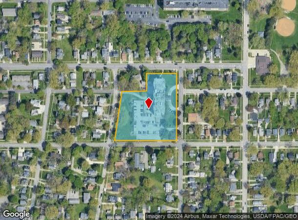  540 E Portage Trl, Cuyahoga Falls, OH Parcel Map