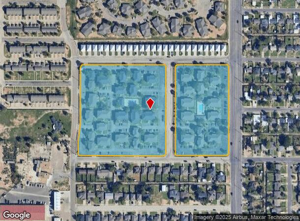  701 N Indiana Ave, Lubbock, TX Parcel Map