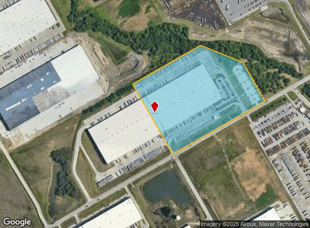  1101 E Pleasant Run Rd, Wilmer, TX Parcel Map