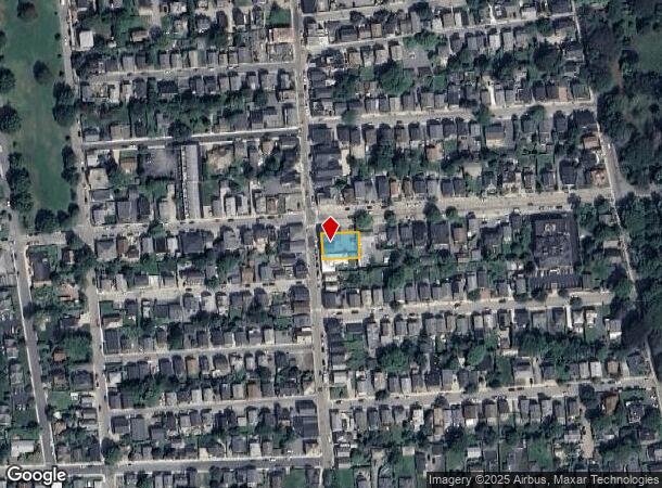  642 Thames St, Newport, RI Parcel Map