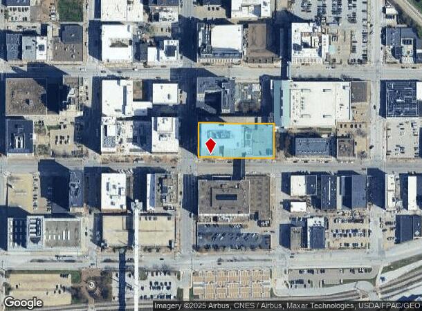 102-108 E 2Nd St, Davenport, IA Parcel Map