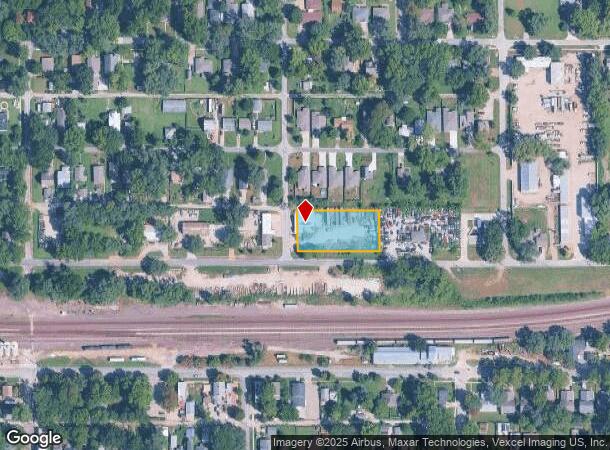  501 Maple St, Lawrence, KS Parcel Map