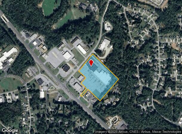 3064 Hickory Blvd, Hudson, NC Parcel Map