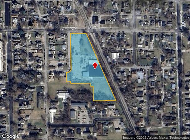  101 W Laurel St, Seymour, IN Parcel Map