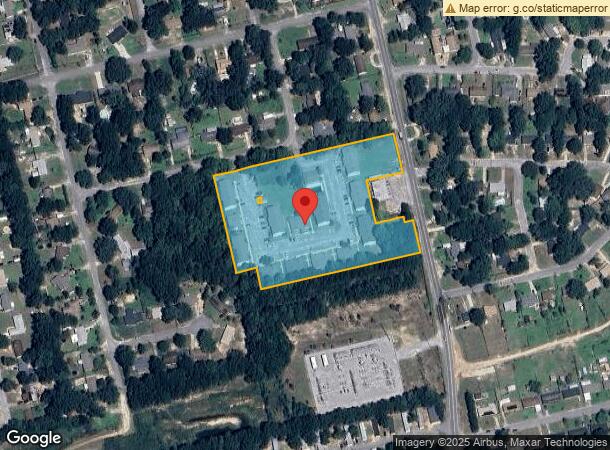  7201 Bruner St, Pensacola, FL Parcel Map