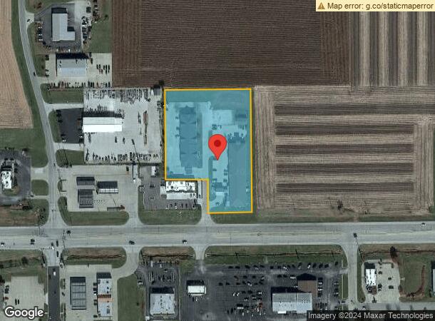  1823 W Reynolds St, Pontiac, IL Parcel Map