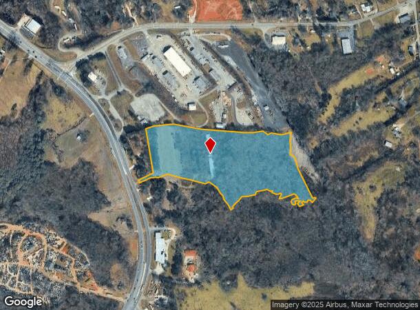  2515 Athens Hwy, Gainesville, GA Parcel Map
