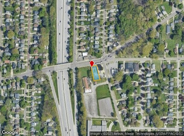  482 E Glenwood Ave, Akron, OH Parcel Map