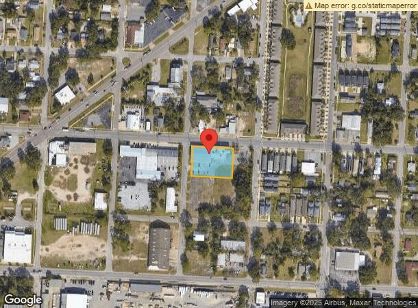  1301 W Government St, Pensacola, FL Parcel Map