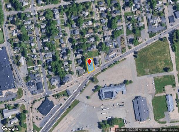  1 Torrey St, Brockton, MA Parcel Map