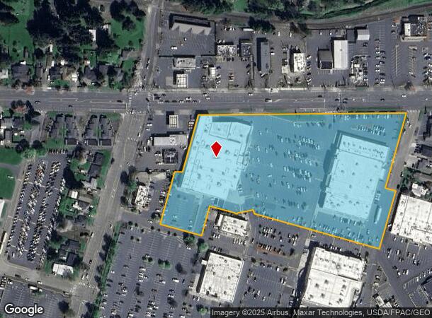  600 Triangle Ctr, Longview, WA Parcel Map