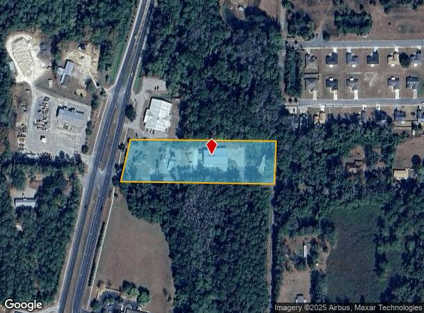 1475 S Jefferson St, Monticello, FL Parcel Map