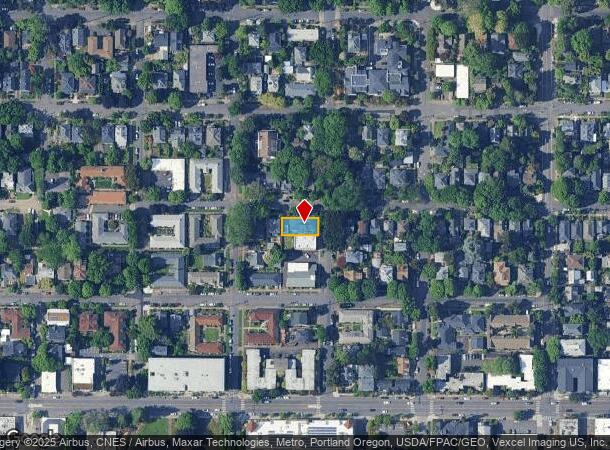  2728 Se Main St, Portland, OR Parcel Map