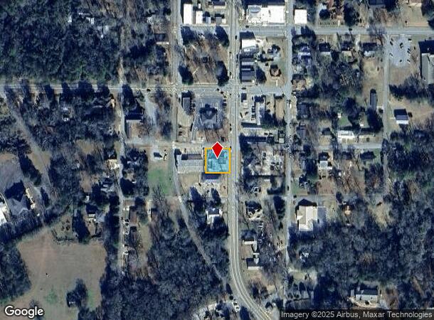  133 S College St, Hamilton, GA Parcel Map