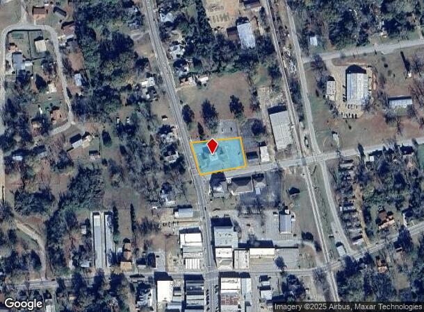 Main St, Brundidge, AL Parcel Map