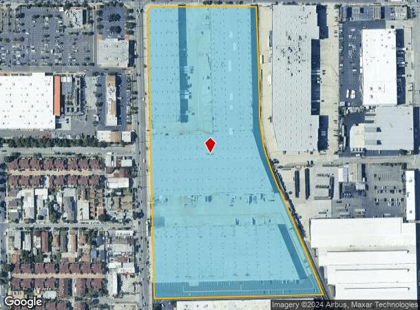  3100-3144 E Slauson Ave, Vernon, CA Parcel Map