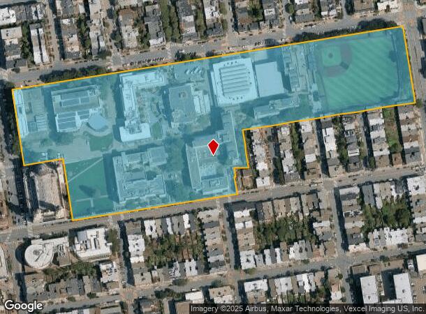  2130 Fulton St, San Francisco, CA Parcel Map