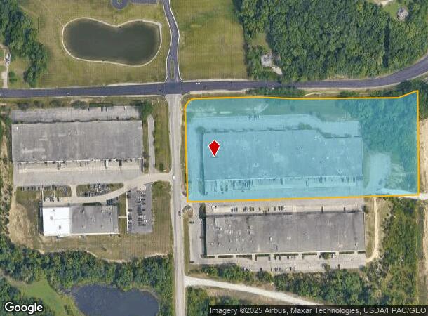  7462 Webster St, Dayton, OH Parcel Map