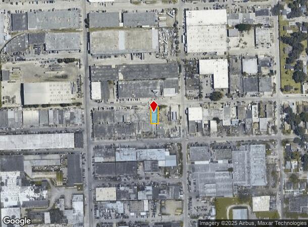  3630 Nw 50Th St, Miami, FL Parcel Map