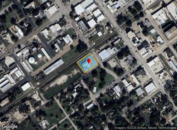 210 W Railroad St, El Campo, TX Parcel Map
