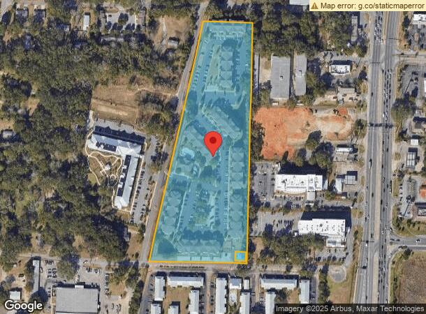  7840 Lilac Ln, Pensacola, FL Parcel Map