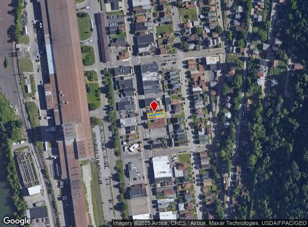 834 Main St, Follansbee, WV Parcel Map