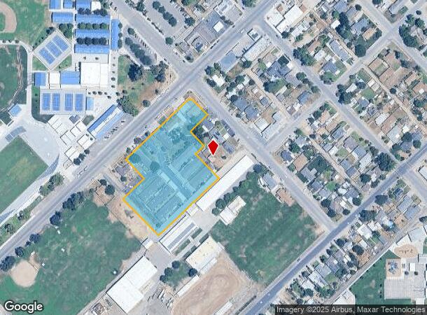 2513 W Tahoe Ave, Caruthers, CA Parcel Map