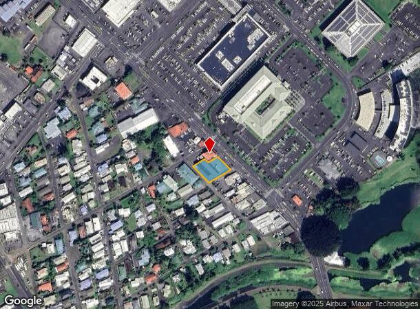 740 Kilauea Ave, Hilo, HI Parcel Map