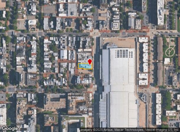  1218 9Th St Nw, Washington, DC Parcel Map