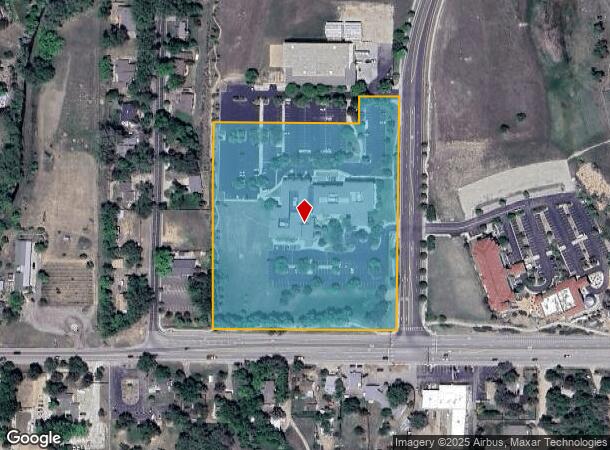 1515 Cascade Ave, Loveland, CO Parcel Map