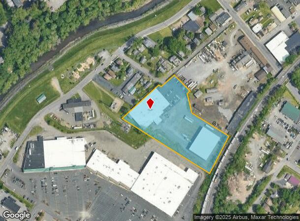  100 Electric St, Scranton, PA Parcel Map