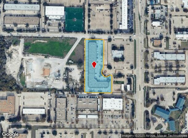  1701 Analog Dr, Richardson, TX Parcel Map