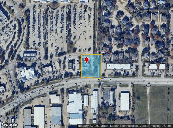  3020 Justin Rd, Lewisville, TX Parcel Map
