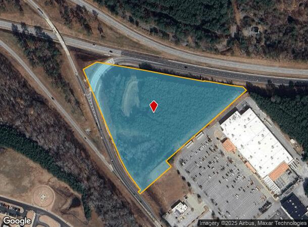  2200 W Spring St, Monroe, GA Parcel Map