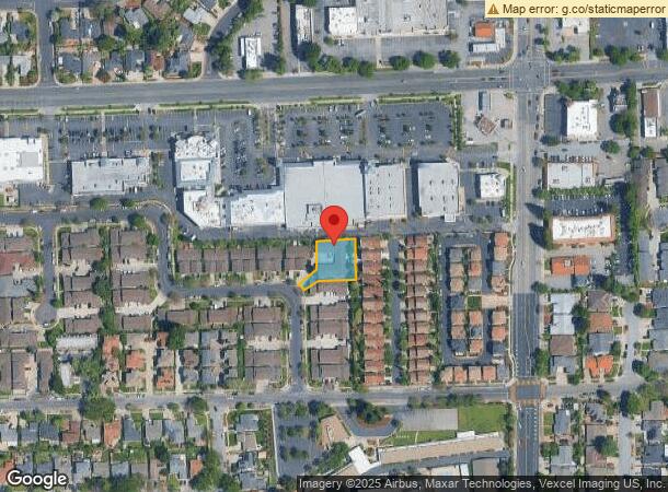 1671 Whitwood Ln, Campbell, CA Parcel Map