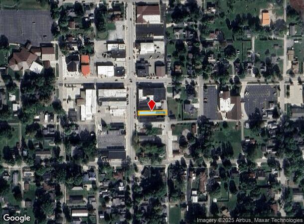  112 S Elkhart St, Wakarusa, IN Parcel Map