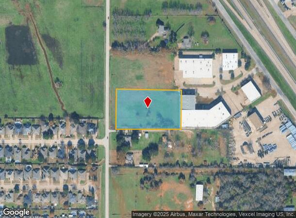  7645 Russell Curry Rd, Arlington, TX Parcel Map